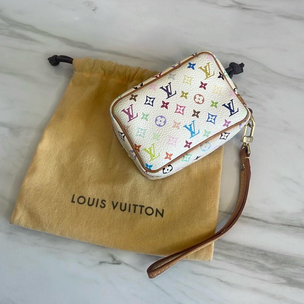 LOUIS VUITTON X MURAKAMI MULTICOLOUR MONOGRAM WAPITY CASE